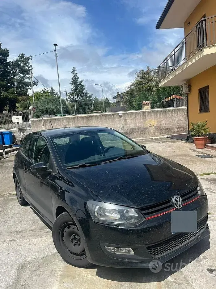 Usata VW Polo 60 CV (44 kW) 2011 Nero Utilitaria
