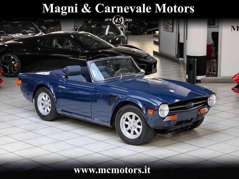 Royal blue Usata 1976 Triumph TR6 Cabrio | 63.850 € - Immagine 1/4