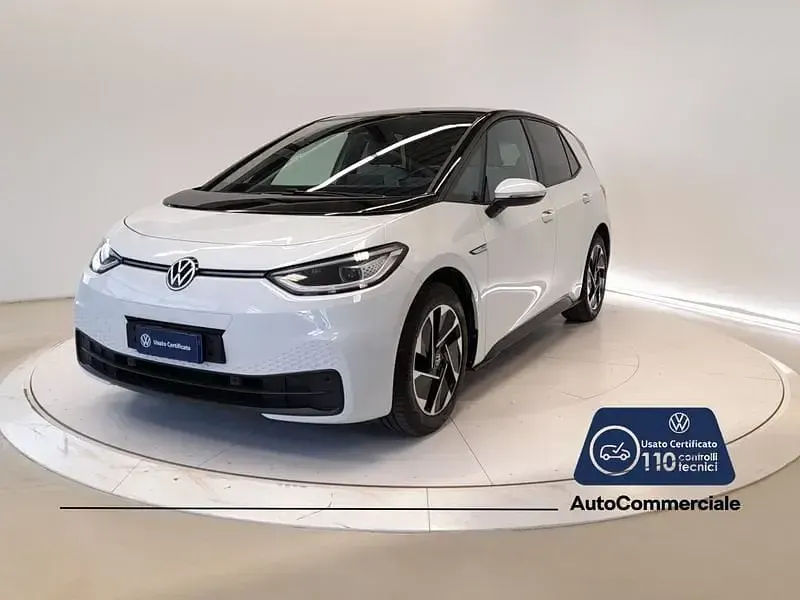 Usata VW ID.3 Pro Performance 150 kW (204 CV) 2021 Bianco Utilitaria