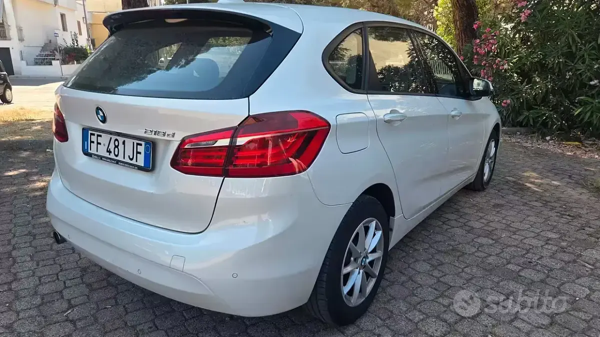 Usata BMW 218 150 CV (110 kW) 2016 Bianco Station wagon