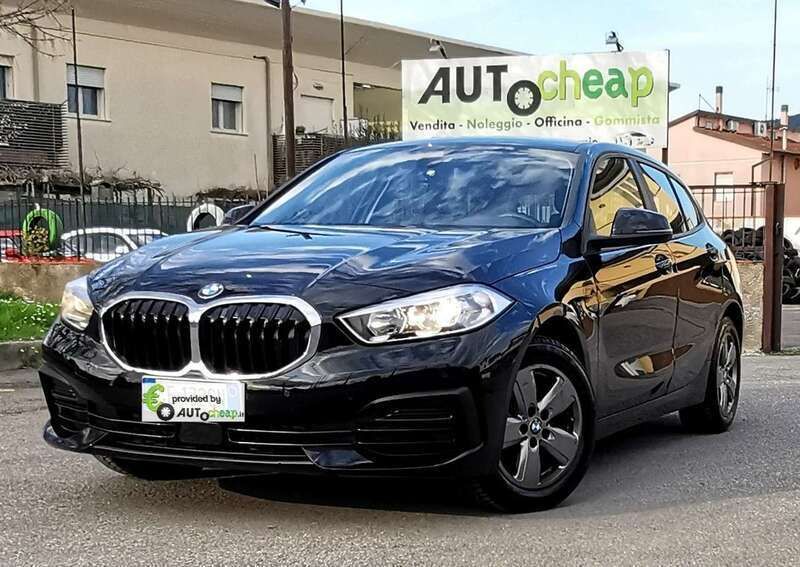 Usata BMW 118 Luxury Line 136 CV (100 kW) 2021 Nero Utilitaria
