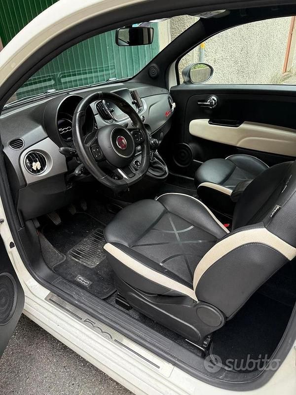 Usata Fiat 500 Sport 69 CV (50 kW) 2018 Bianco Utilitaria