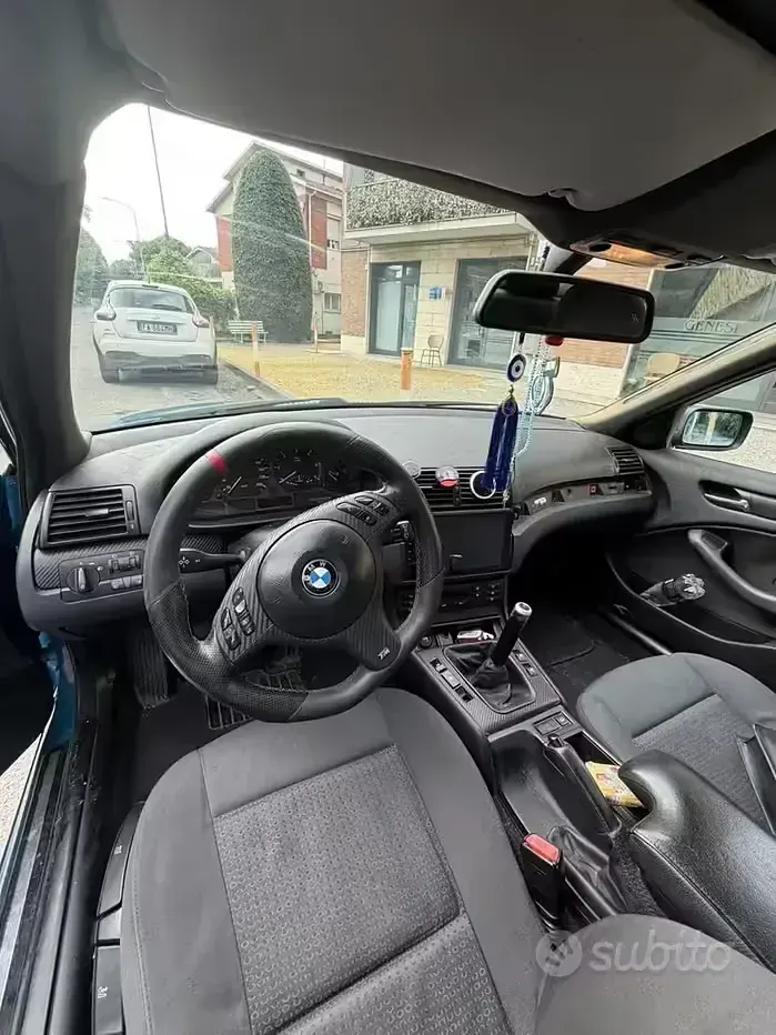 Usata BMW 330 204 CV (150 kW) 2003 Blu Berlina