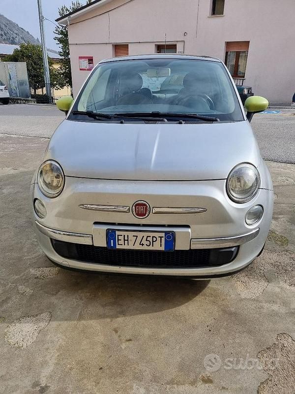 Usata Fiat 500 Lounge 95 CV (69 kW) 2011 Grigio Berlina