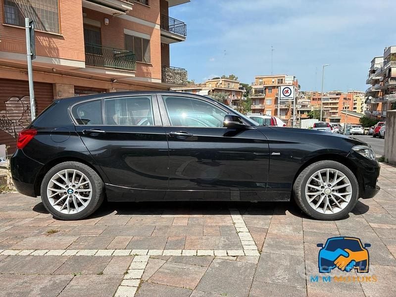 Brugt BMW 118 Sport Line 150 HK (110 kW) 2018 Sort Hatchback