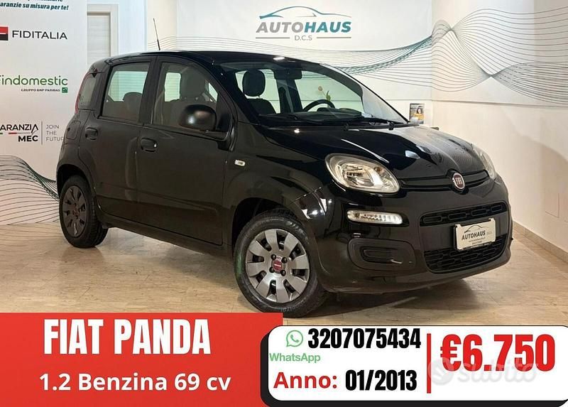 Usata Fiat Panda 69 CV (50 kW) 2013 Nero Utilitaria
