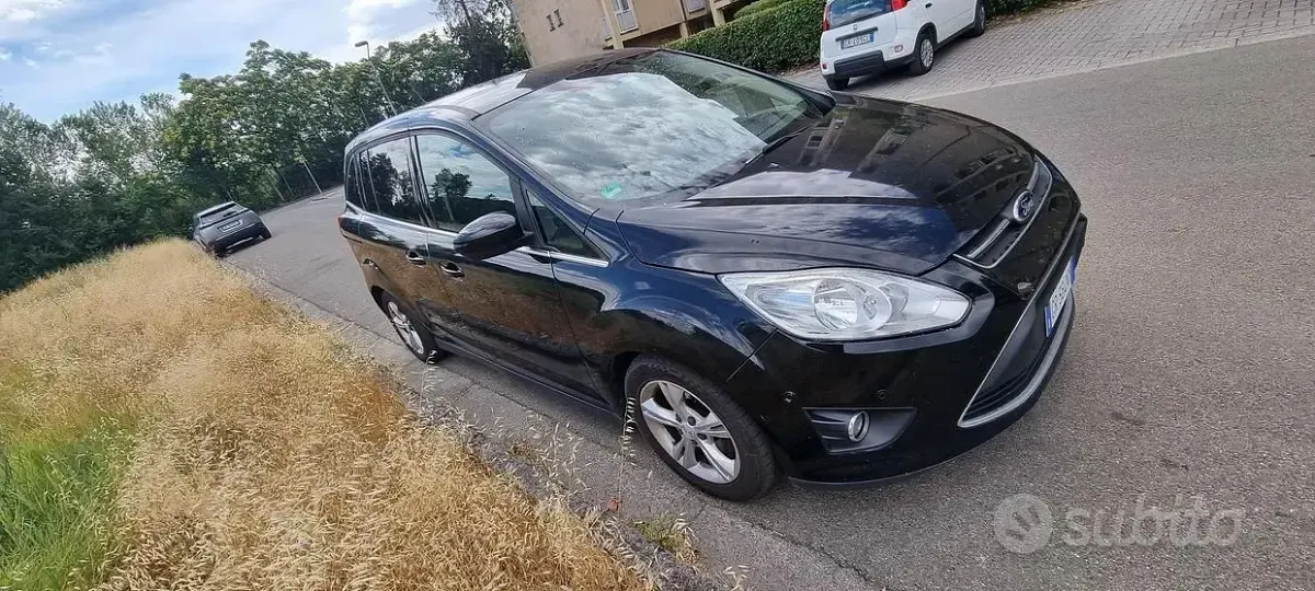 Usata Ford Grand C-Max 115 CV (84 kW) 2012 Nero Monovolume