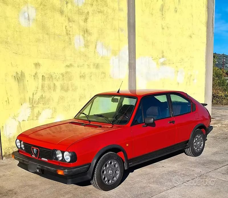 Usata Alfa Romeo Alfasud Quadrifoglio 104 CV (76 kW) 1982 Rosso Berlina
