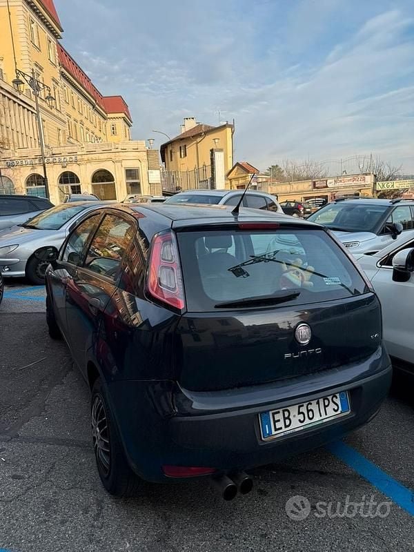 Usata Fiat Punto Evo Active 2009 Blu Utilitaria