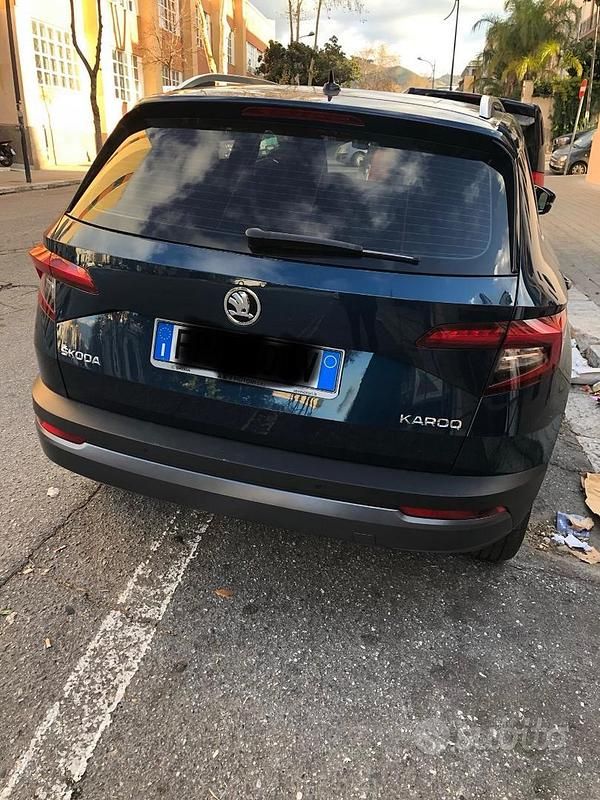 Usata Skoda Karoq Ambition 116 CV (85 kW) 2018 Blu/azzurro SUV