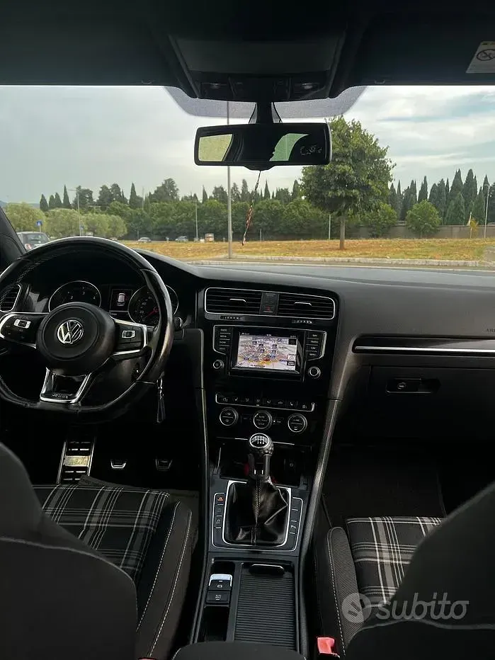 Usata VW Golf VII GTD 184 CV (135 kW) 2015 Nero Berlina