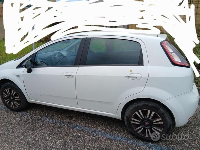 Usata Fiat Grande Punto 2014 Bianco Utilitaria
