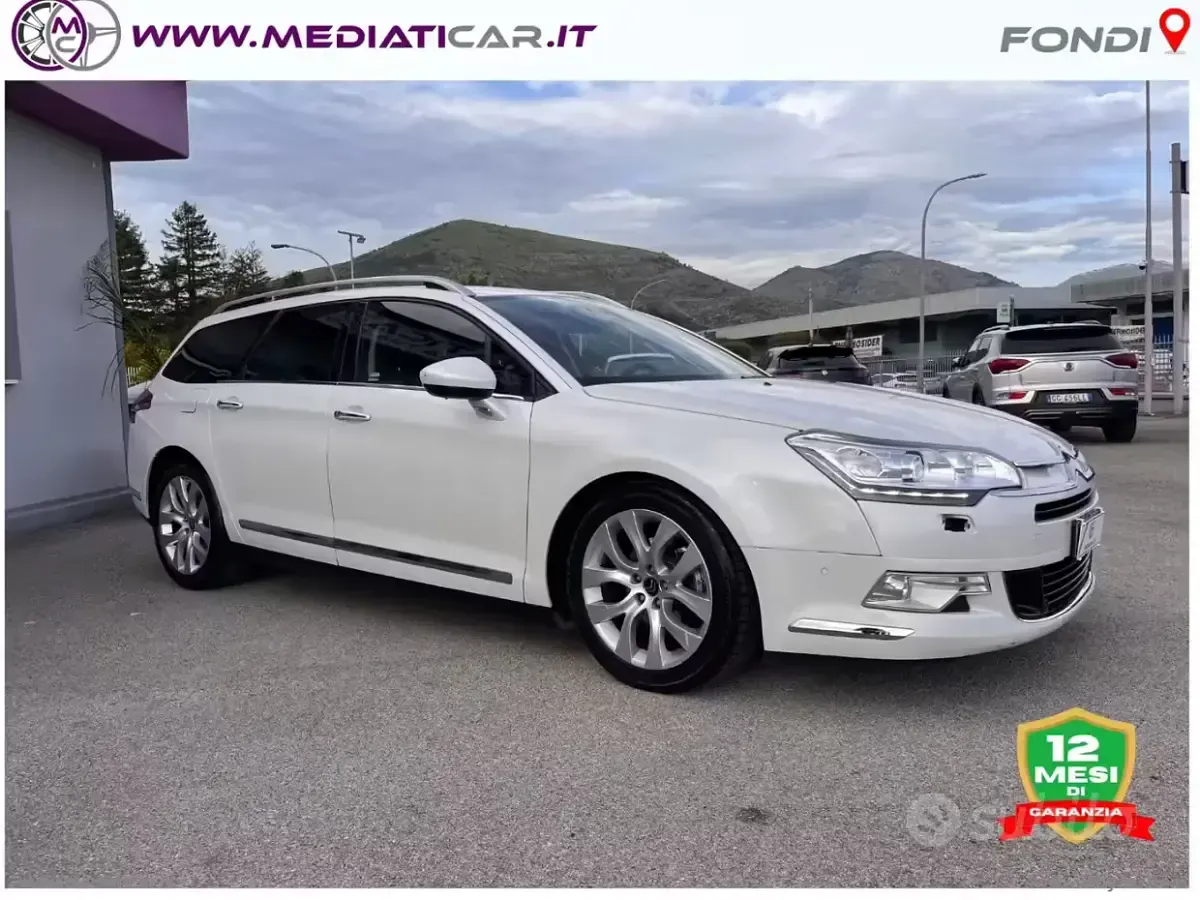 Usata Citroën C5 163 CV (119 kW) 2013 Bianco Station wagon