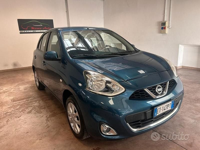 Usata Nissan Micra Tekna 80 CV (58 kW) 2013 Blu Utilitaria