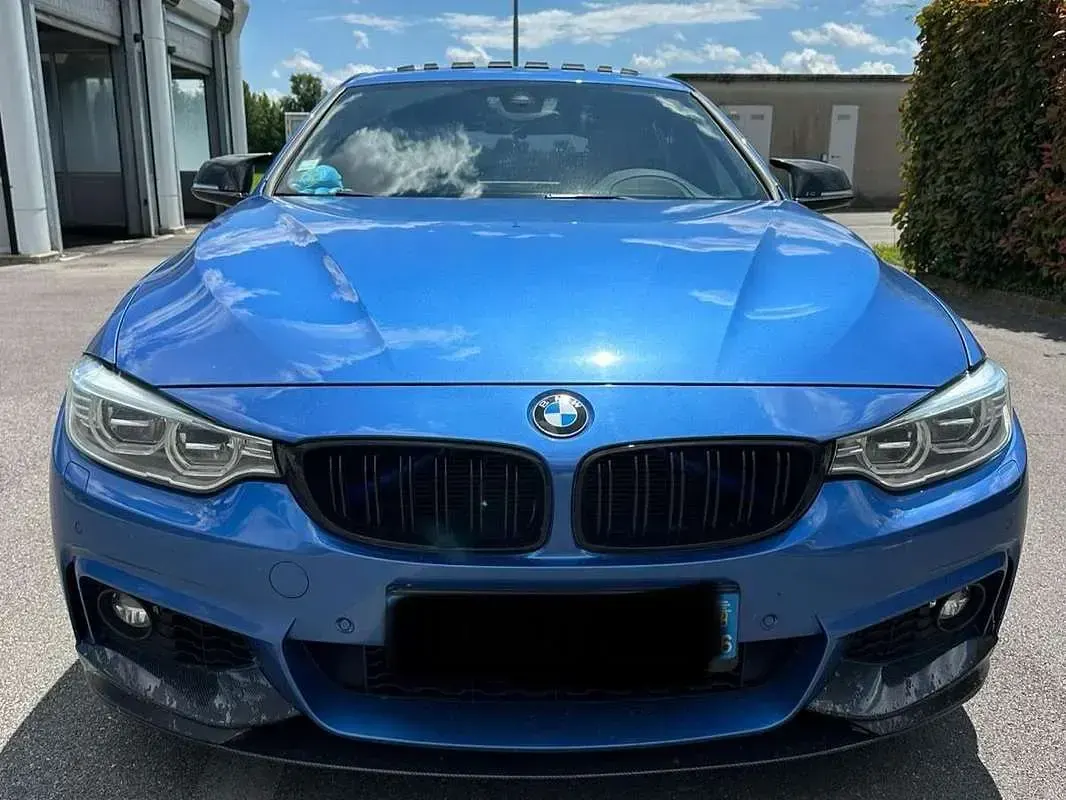 Usata BMW 435 Gran Coupé M Sport 313 CV (230 kW) 2015 Blu/azzurro Coupé