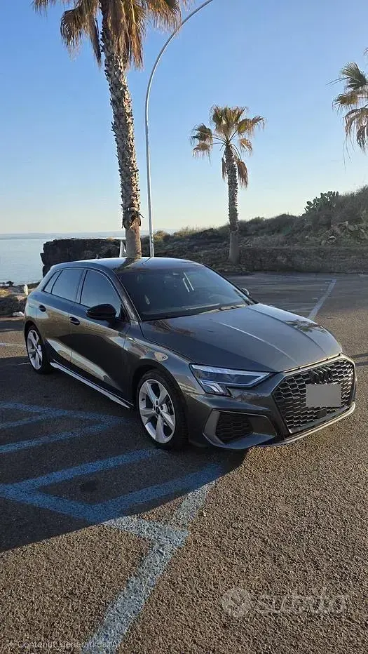 Occasion Audi A3 S-Line 116 ch (85 kW) 2022 Gris Berline