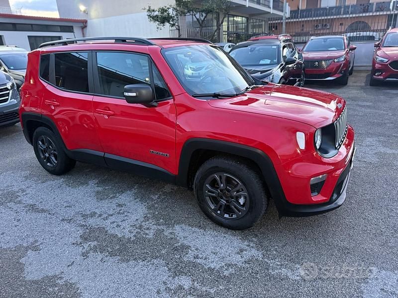 Usata Jeep Renegade Longitude 130 CV (95 kW) 2022 Rosso SUV