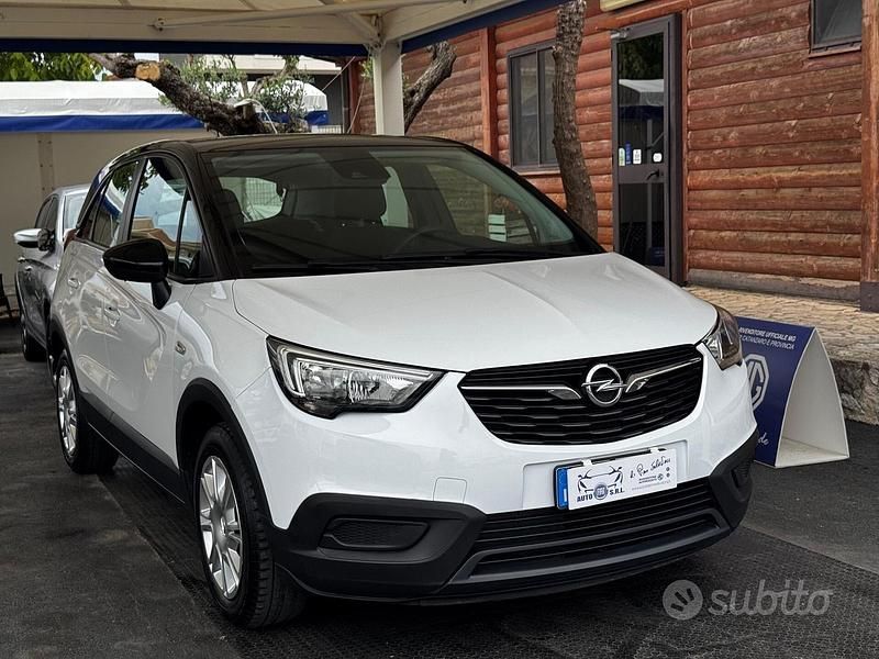 Usata Opel Crossland X Innovation 82 CV (60 kW) 2020 Bianco SUV