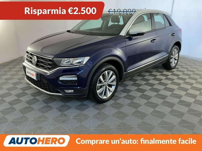 Usata VW T-Roc Style 116 CV (85 kW) 2020 Blu SUV
