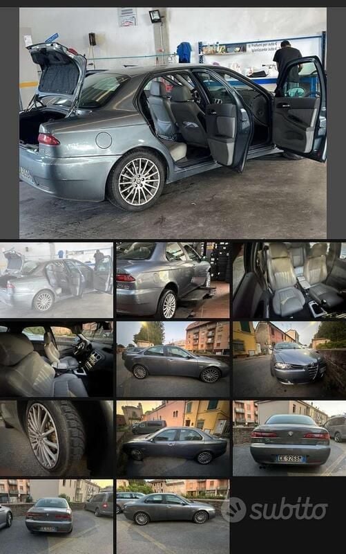 Blu Usata 2003 Alfa Romeo 156 Distinctive Tre volumi | 2500 € - Immagine 1/1