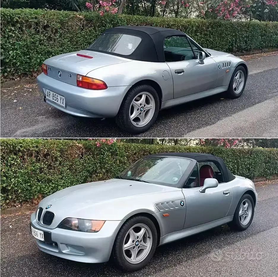 Usata BMW Z3 140 CV (102 kW) 1997 Grigio Cabrio