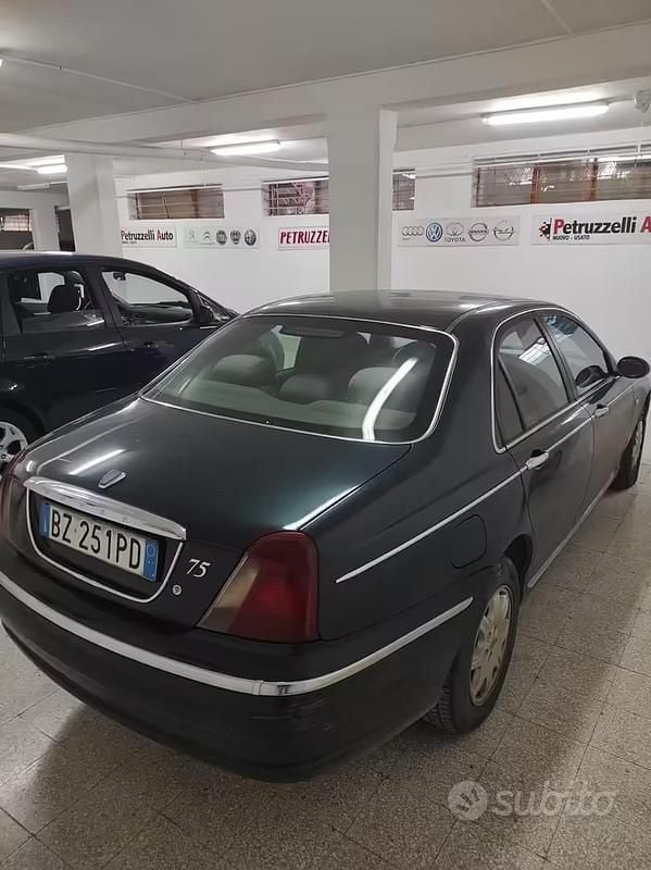 Usata Rover 75 116 CV (85 kW) 2001 Verde Berlina