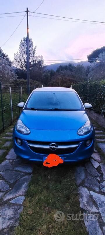 Usata Opel Adam 87 CV (63 kW) 2015 Blu Utilitaria