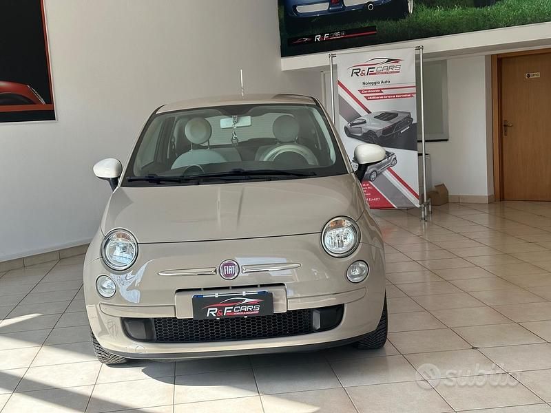 Usata Fiat 500 69 CV (50 kW) 2012 Marrone Berlina