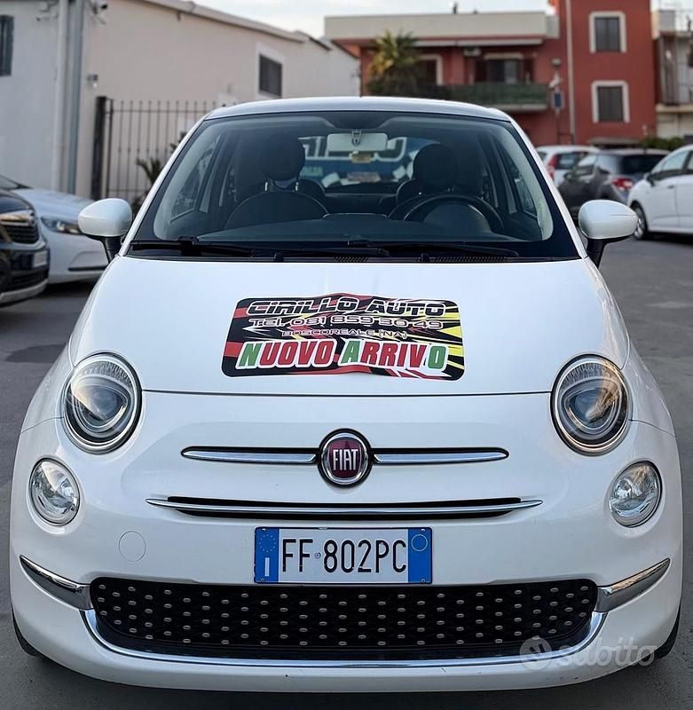Usata Fiat 500 69 CV (50 kW) 2016 Bianco Berlina