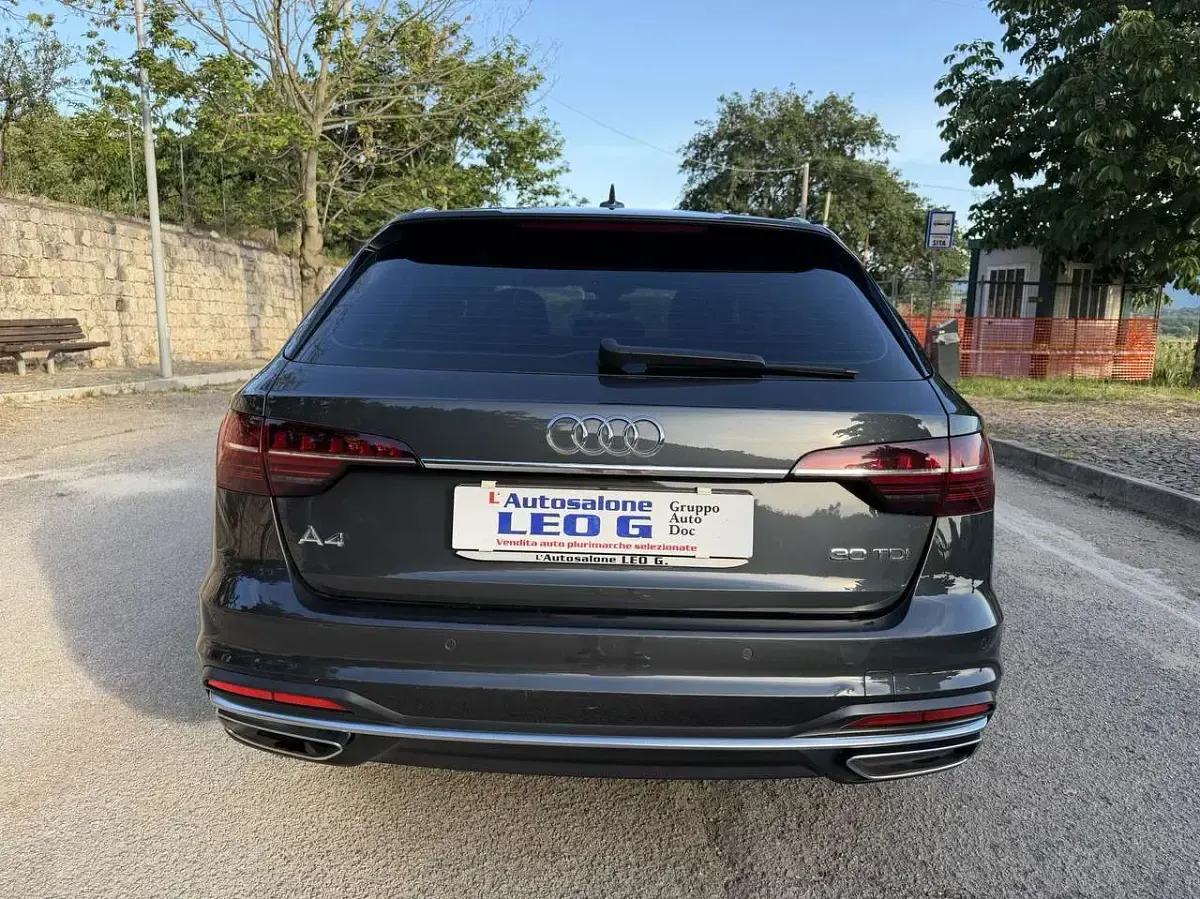 Usata Audi A4 Advanced 136 CV (100 kW) 2020 Grigio Station wagon