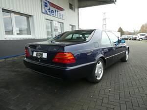 Begagnad Mercedes S420 279 HK (205 kW) 1995 Blå Sedan