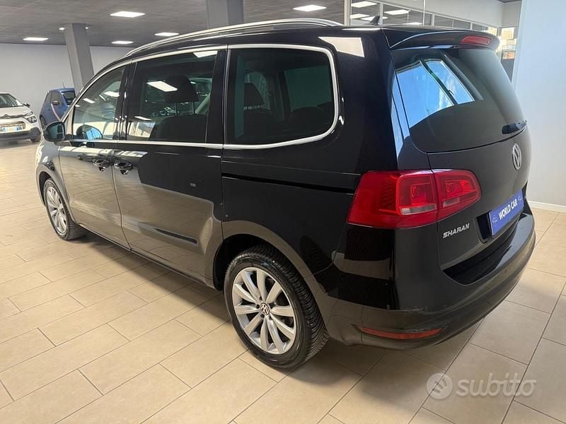 Usata VW Sharan Highline 140 CV (102 kW) 2012 Nero Monovolume