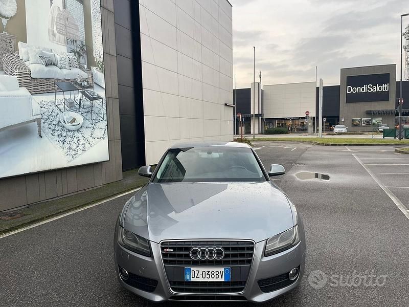 Usata Audi A5 Ambition 180 CV (132 kW) 2009 Grigio Coupé