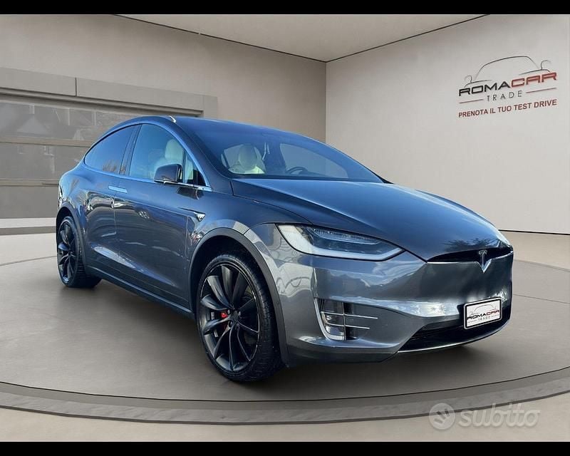 Usata Tesla Model X Performance 580 kW (789 CV) 2019 Grigio met SUV