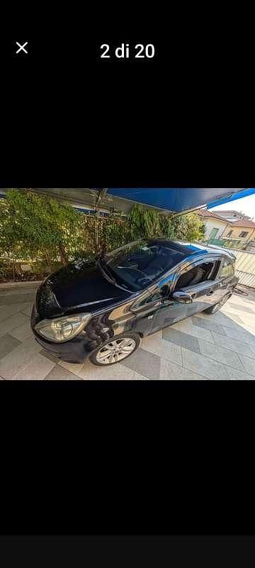 Usata Opel Corsa Sport 80 CV (58 kW) 2008 Nero Utilitaria