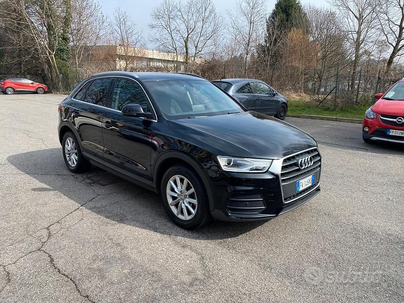 Usata Audi Q3 120 CV (88 kW) 2017 Nero SUV