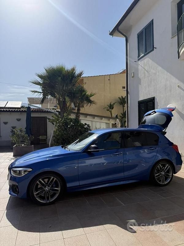 Usata BMW 116 M Sport 116 CV (85 kW) 2016 Blu/azzurro Utilitaria