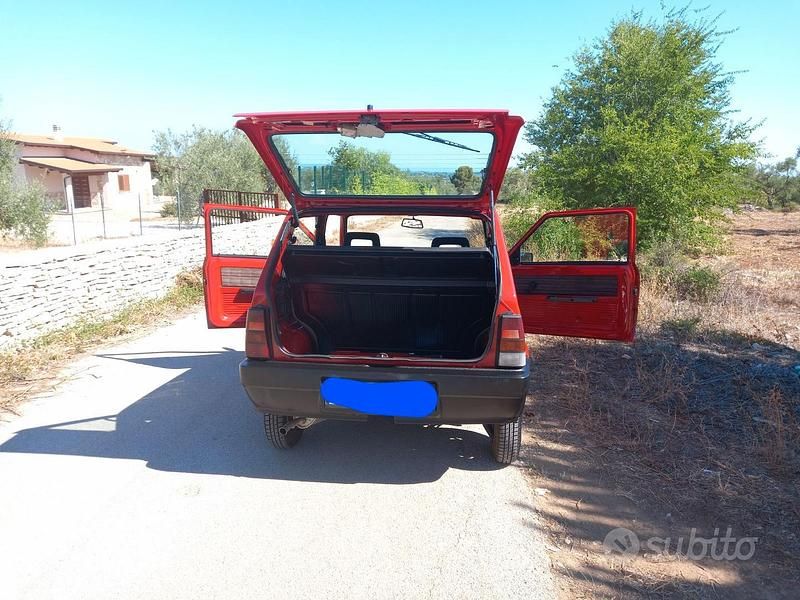 Usata Fiat Panda 34 CV (25 kW) 1991 Rosso Utilitaria