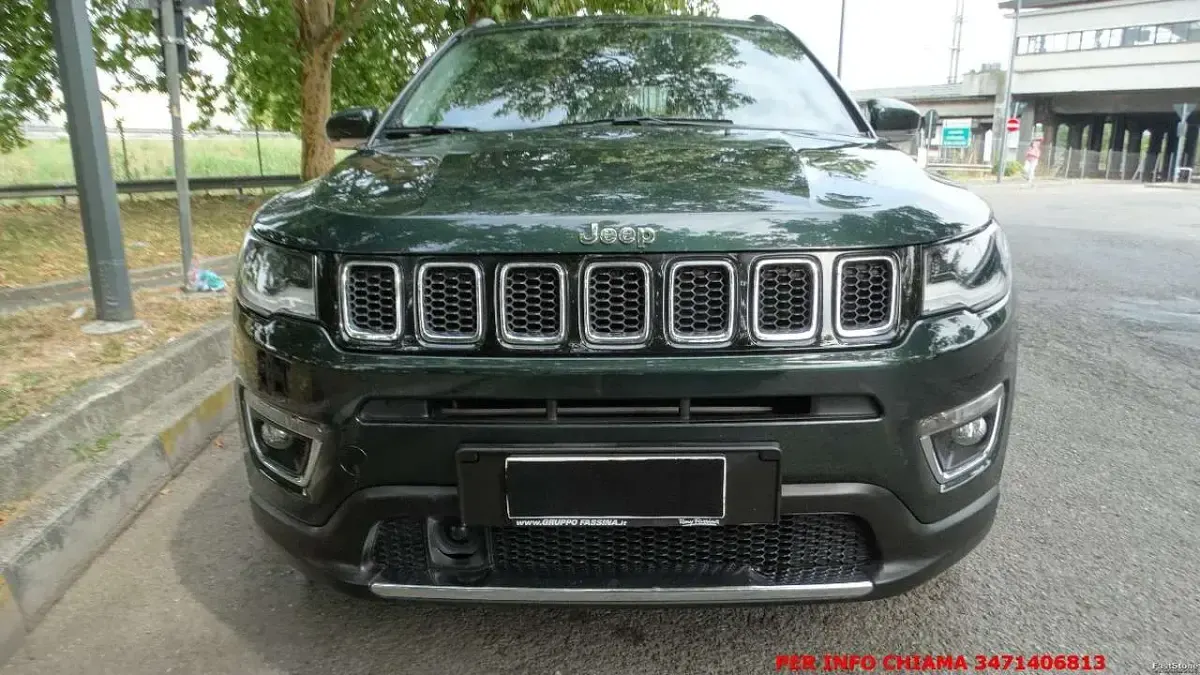Usata Jeep Compass Limited 150 CV (110 kW) 2021 Verde SUV