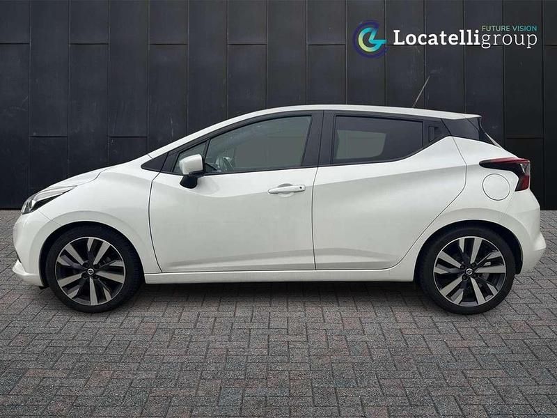 Usata Nissan Micra Tekna 90 CV (66 kW) 2017 Bianco Utilitaria