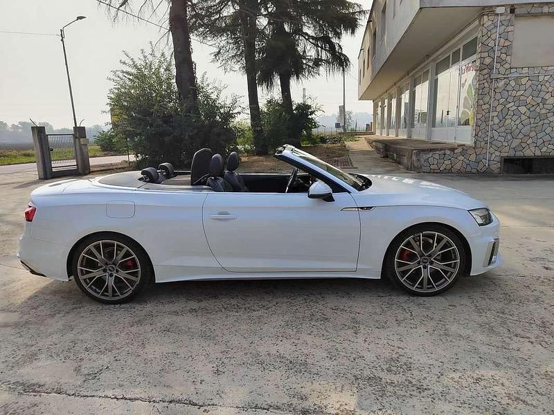 Usata Audi A5 Cabriolet S-Line 190 CV (139 kW) 2020 Bianco Cabrio