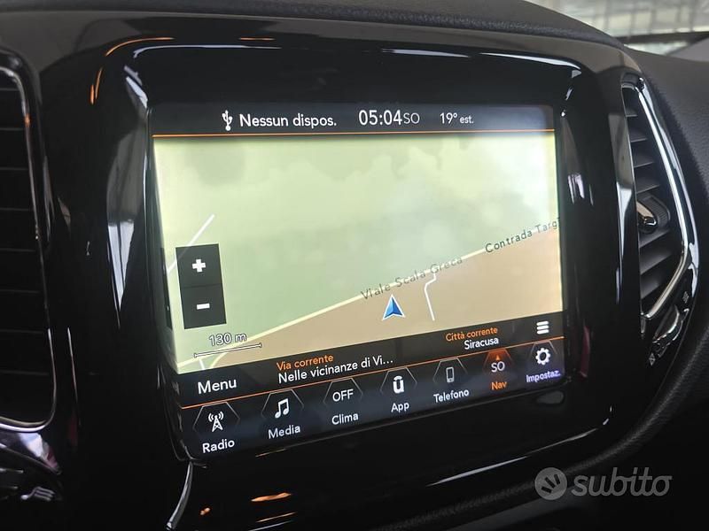 Usata Jeep Compass Limited 140 CV (102 kW) 2018 Grigio SUV