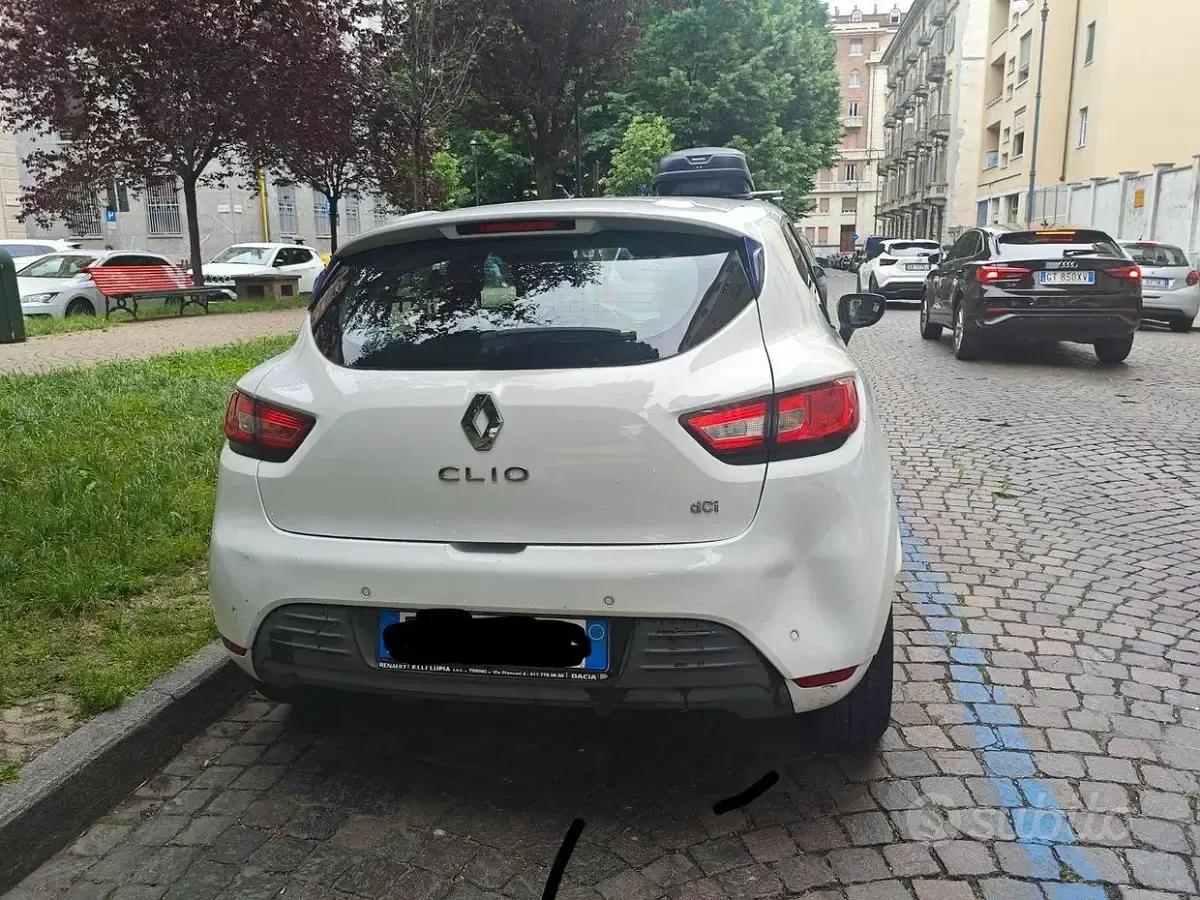 Usata Renault Clio IV 48 CV (35 kW) 2016 Bianco Berlina