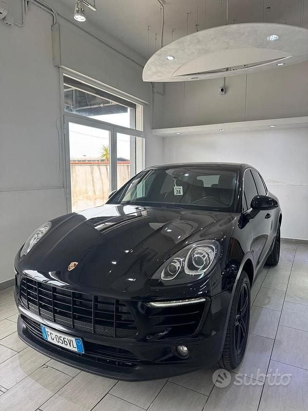 Usata Porsche Macan S 250 CV (183 kW) 2016 Nero SUV