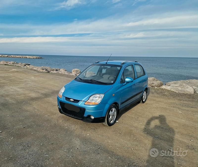 Blu Usata 2008 Chevrolet Matiz Due volumi | 2650 € (Buon prezzo) - Immagine 1/4