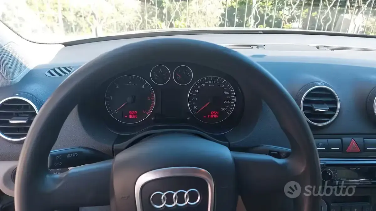 Usata Audi A3 140 CV (102 kW) 2005 Grigio Utilitaria