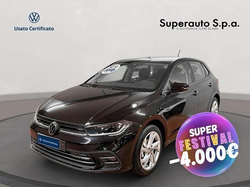 Usata VW Polo Style 95 CV (69 kW) 2024 Nero Berlina
