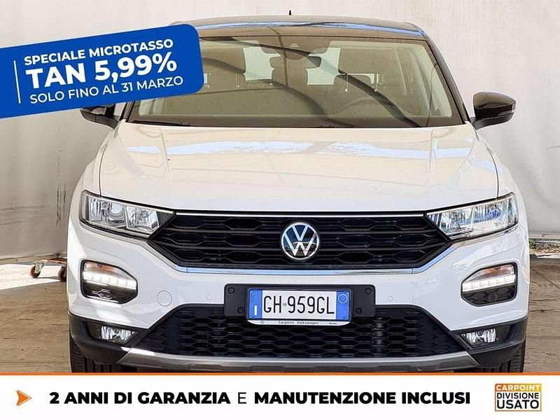 Usata VW T-Roc Style 116 CV (85 kW) 2021 Bianco SUV