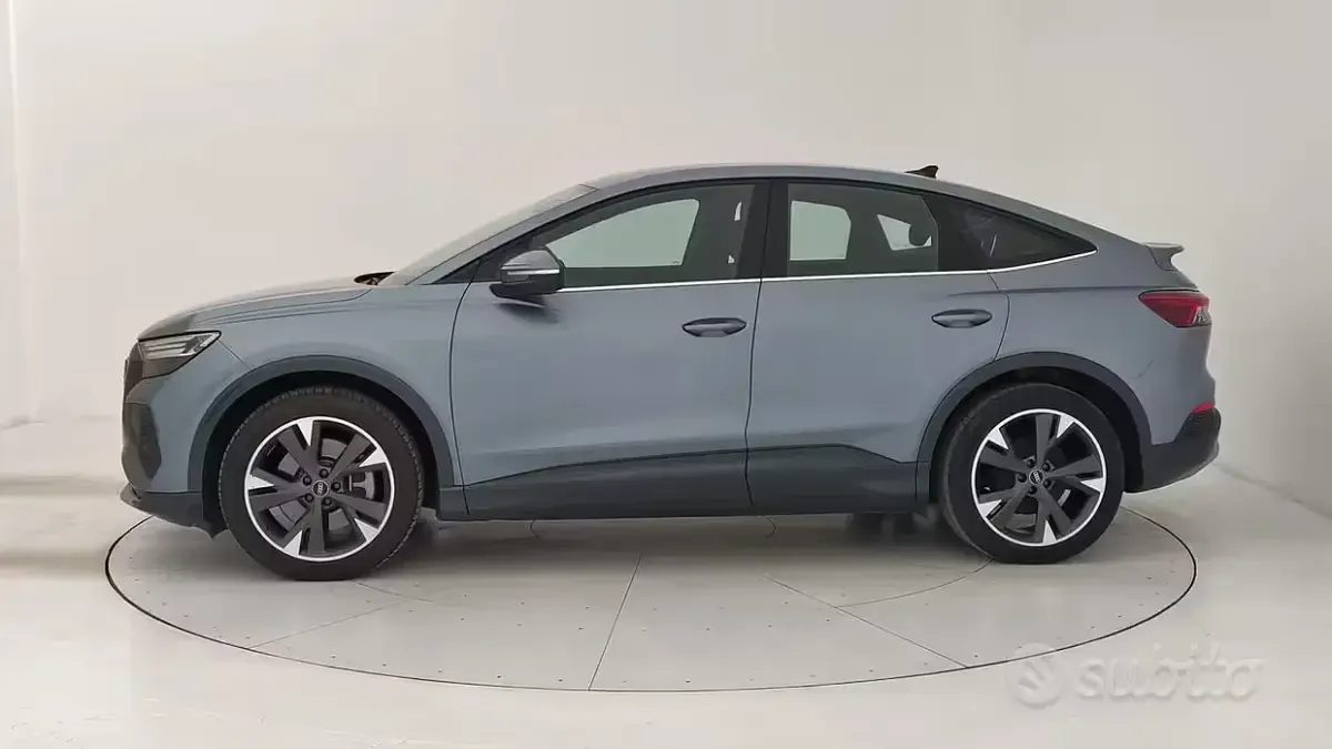 Usata Audi Q4 e-tron Advanced 69 kW (95 CV) 2022 Blu/azzurro SUV