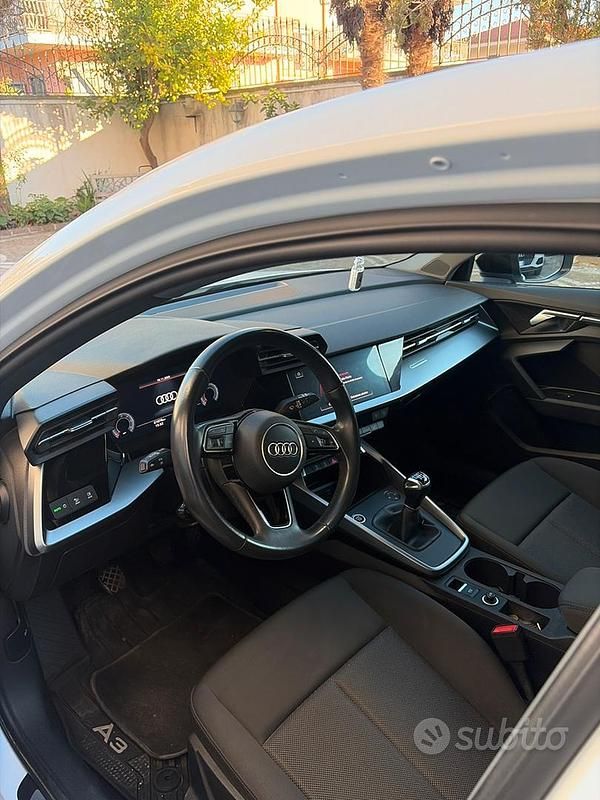 Usata Audi A3 116 CV (85 kW) 2022 Bianco Berlina